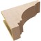 Ekena Millwork 5"W x 15"D x 10"H Classic Pescadero Rough Cedar Woodgrain TimberThane Corbel, Primed Tan CORUR05X15X10PECRCPR - alternate 6